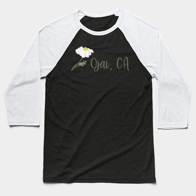 Ojai, CA Baseball T-Shirt by MSBoydston